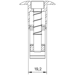 K2 Bride intermédiaire noire - cadre 30-42mm K2 Bride intermédiaire noire - cadre 30-42mm