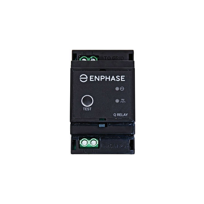 Q Relay VDE Enphase - installation en monophasé