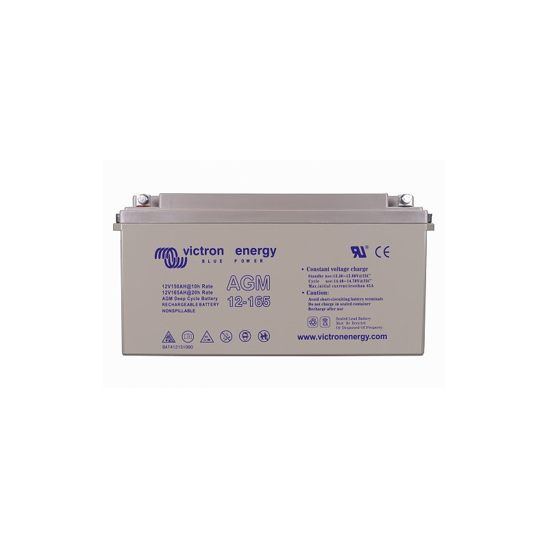 Batterie étanche Victron AGM 12V 165Ah (C20)