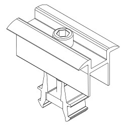 K2 Bride intermédiaire noire - cadre 30-42mm