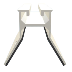 Rail Jorisolar Opti'Roof 100mm (10720) JORIS IDE