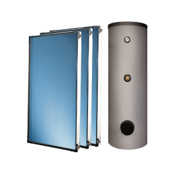 Kit CESI Alliantz - chauffe-eau solaire - 400L - simple échangeur - 3 capteurs Alliantz (6m²)