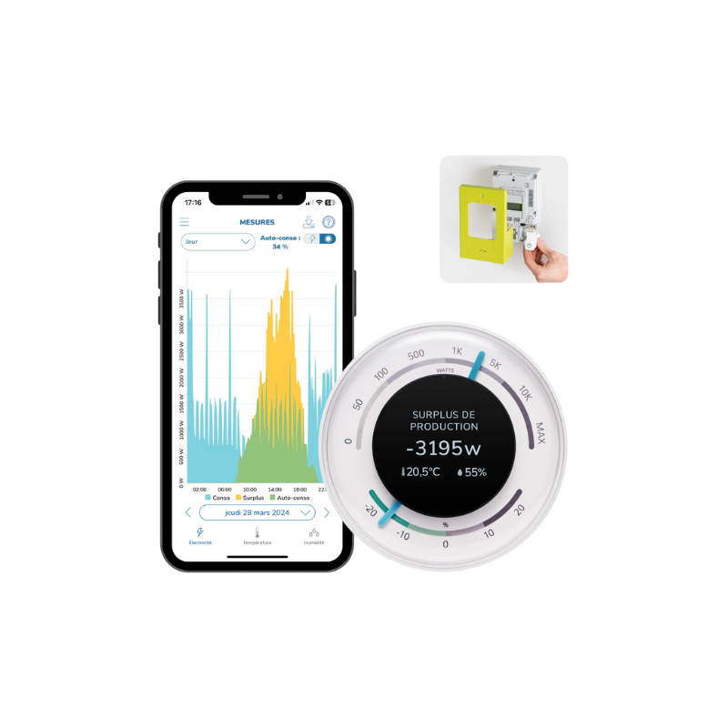 Afficheur ECOJOKO pour compteur Linky