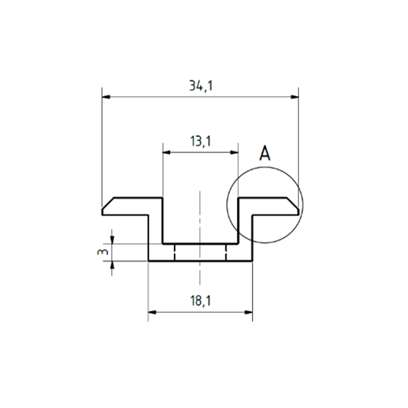 Kit Bride Centrale ST02 30-50mm (16738)