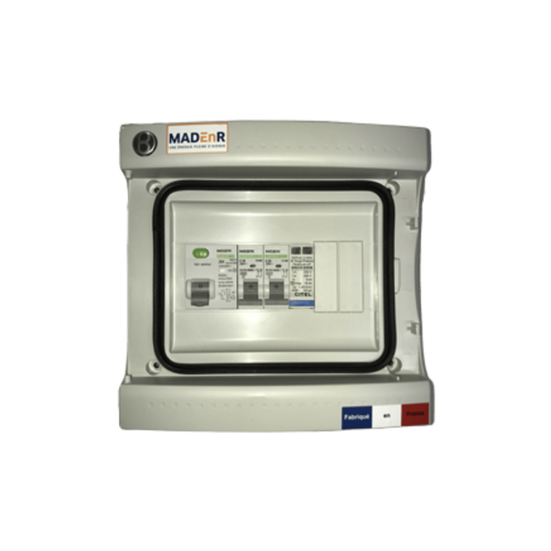 Coffret AC - Monophasé pour micro-onduleur APsystems DS3 de 9,3 à 13,8 kW