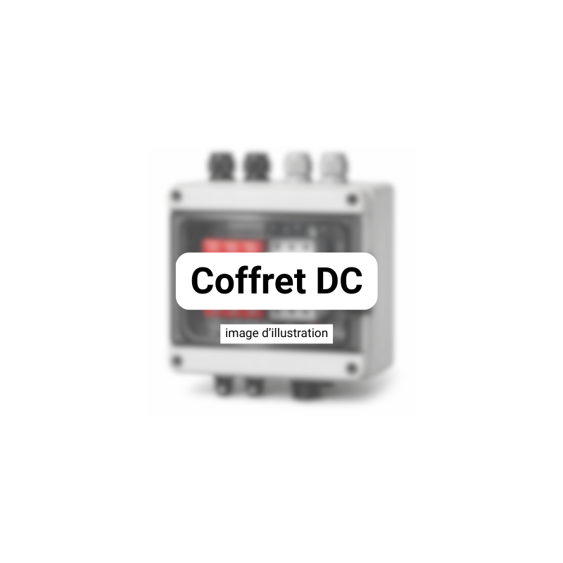 Coffret DC 600V - 3 MPPT