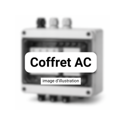 Coffret AC Monophasé (jonction-limitation) VE/PAC ready 125A max
