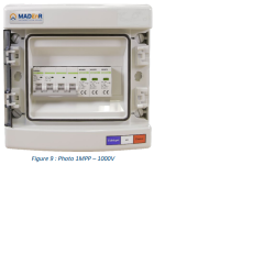 Coffret DC 1000V - 1 MPPT