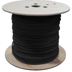 Câble spécial solaire certifié TUV 4mm² -  500 mètres - noir