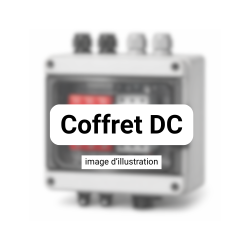 Coffret de protection DC 1000V avec sectionneur et parafoudre 2 MPPT