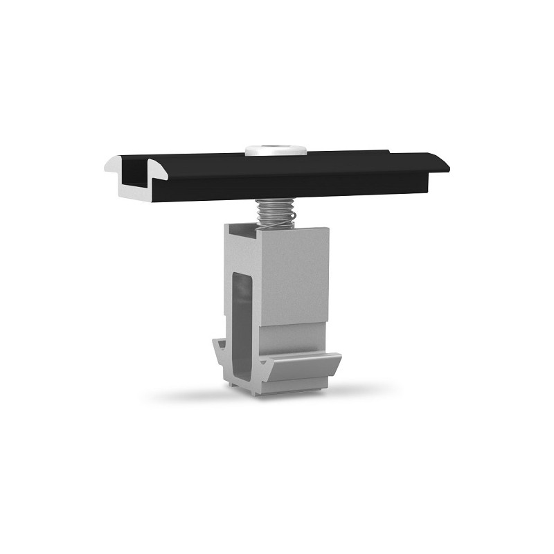 K2 Bride intermédiaire noire pour MiniRail ou Dome 6.10/Xpress - cadre 30-50mm