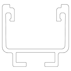K2 SolidRail Light - Longueur 2.40m (2003461)