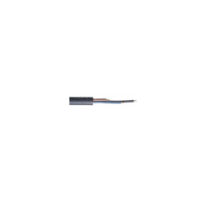 Câble R2V 3G 2,5mm², couronne de 50m. Classe 1 - âme massive