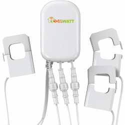 Lot 4 pinces ampèremétriques 60A ComWatt [FIN DE STOCK]