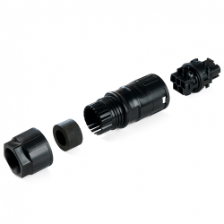 Enphase connecteur étanche femelle pour câble IQ - Compatible câble électrique souple uniquement