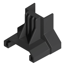 Esdec ClickFit EVO - Support étrier final - Noir (1008065-B)