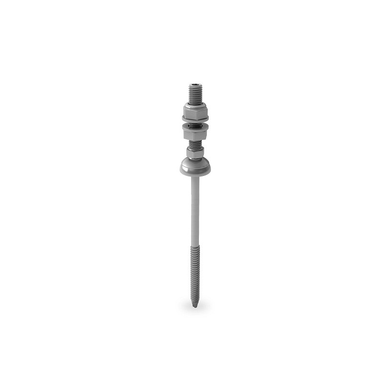 K2 Tige pour fixation sur pannes acier M10x115/50 SolarFastener