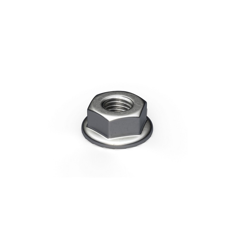 Renusol écrou hexagonal à bride avec dent de blocage M8.