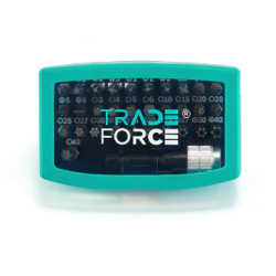 TradeForce - Assortiment de 32 embouts en 32mm